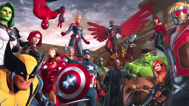 They may look more like their usual appearances in the comics, but this is unequivocally an MCU-inspired lineup.